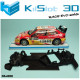 Chasis angular RACE EVO  compatible Citroen Xsara