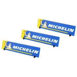 Paneles publicitarios Michelin de medidas 125x25mm