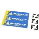 Paneles publicitarios Michelin de medidas 125x25mm