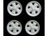 Tapacubos Type 911 15,9mm White (comp. Sloting)