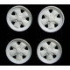 Tapacubos Type 911 15,9mm White (comp. Sloting)