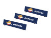 Paneles publicitarios Repsol de medidas 125x25mm