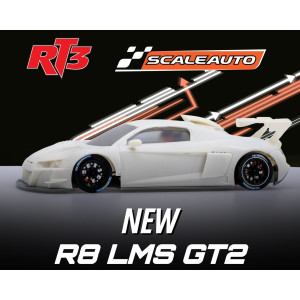 R8 LMS GT2 White Racing Kit Anglewinder 