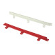 Guardrail type 1 rail (rojo-blanco)