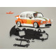 Chasis 3D 1/24 Bicomponente, Fiat ABARTH 1000 TCR