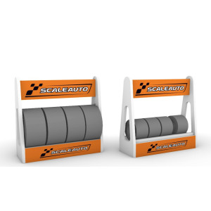 Carrito neumaticos Scaleauto 63x60x20mm