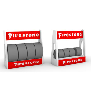 Carrito neumaticos Firestone 63x60x20mm
