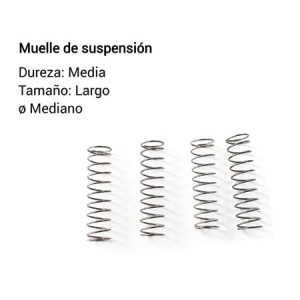 Muelle suspension dureza media- largo diam mediano
