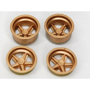Tapacubos Porsche 917K Dorados 2+2.