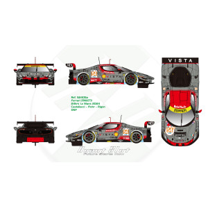 Ferrari 296 GT3 Le Mans 2024 Castelacci-Flohr-Rigon