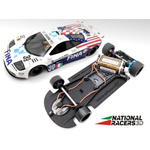Chasis Mc Laren F1 GTR MR Slot Car Combo