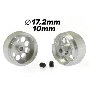 Llanta aluminio 17.2x10mm. Lightweight Ejes 3/32