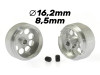 Llanta Aluminio 16.2x8.5mm. Lightweight Eje 3/32