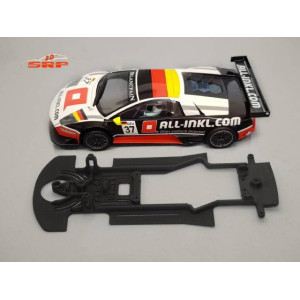 Chasis Bicomponente Lamborghini Murcielago BLACK ARROW para bancada Slot it