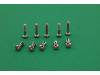 Tornillo basculante rosca metrica 2x8 x 10 uds