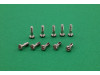 Tornillo basculante rosca plastico 2x6 x 10 uds