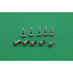 Tornillo basculante rosca plastico 2x6 x 10 uds