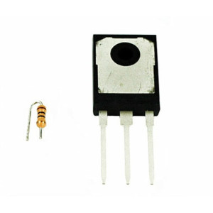 Transistor potencia 1/32 en negro