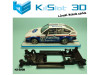 Chasis lineal black Alfa Romeo GTV Gom