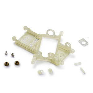 Soporte motor AW Offset 1,0mm Duro Rodamientos