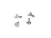 Tornillos metrico ERGAL 2,2x5,3mm cabeza grande x4