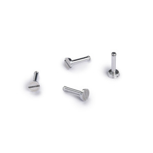 Tornillos metrico ERGAL 2,2x9mm cabeza grande x4