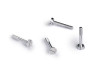 Tornillos metrico ERGAL 2,2x13mm cabeza grande x4