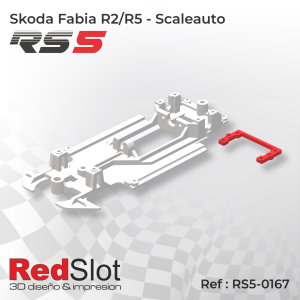 CHASIS 3D RS5 SKODA FABIA R2/R5 Scaleauto