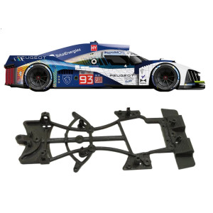 CHASIS 3D MEDIUM SLR PEUGEOT 9X8 LMH DE SCALEAUTO