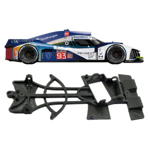 CHASIS 3D MEDIUM SLM PEUGEOT 9X8 LMH DE SCALEAUTO