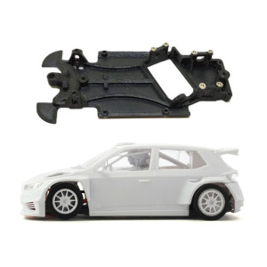 CHASIS 3D MBAW SKODA FABIA RALLY 2/R5 DE SCALEAUTO