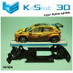Chasis Lineal RACE 2026  compatible Skoda Fabia R2