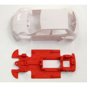 Chasis Fabia Rally 2 lineal-R EVO3 comp. Scaleauto