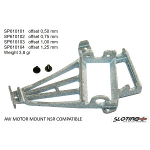 Soporte motor 3D compatible NSR OFFSET 0,75 mm