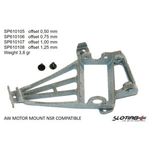 Soporte motor 3D compatible NSR OFFSET 0,75 mm