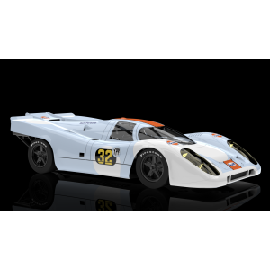 Porsche 917K Gulf Buenos Aires 1971 n 32 2nd place
