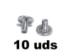 Tornillo M2x4 (10 unidades) para guias