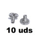 Tornillo M2x4 (10 unidades) para guias