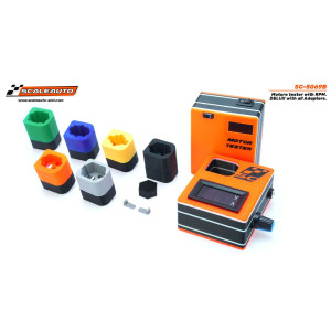 Motor Tester DELUXE with all 6 motor adapters