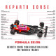 FORMULA 22/26 ROSSO FUOCO 55 LIVERY REPARTO CORSE