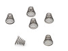 Muelles de suspension progresivos DUROS 6 Uds