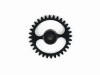 3/32 SIDEWINDER Extralight ERGAL Gear 32T BLACK di