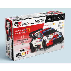 Kit 1/24 Toyota Yaris Rally1 Mexico 2023 - Ogier