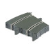 Curva R2 22,5 Pro Track (4 unidades)