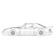 Ford Mustang GTO White Kit