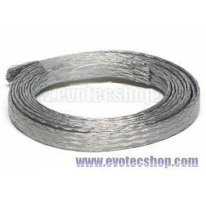 Trencillas super racing extraplanas plateadas (1 m)
