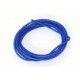 Cable 1mm. azul siliconado 1m longitud.