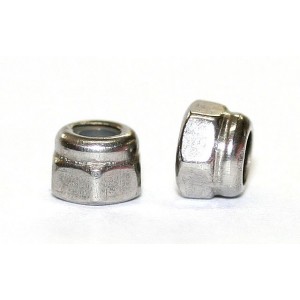 Tuerca autoblocante inox. 4 mm M2 x 10