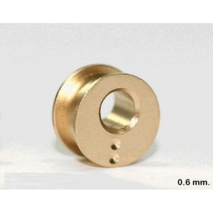 Cojinete excentrico 0.6 mm. eje 2.38 mm x2 