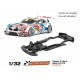 Chasis R para Bmw Z4 GT3 Scaleauto Hard (Negro)
